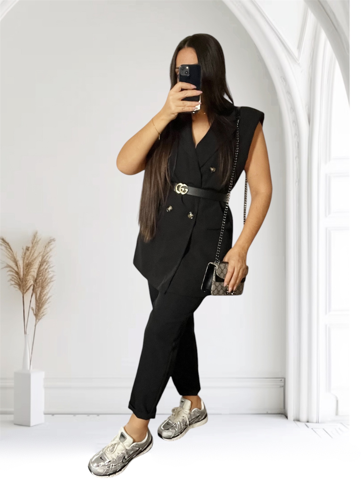 Ensemble blazer PRÉCIEUSE Noir