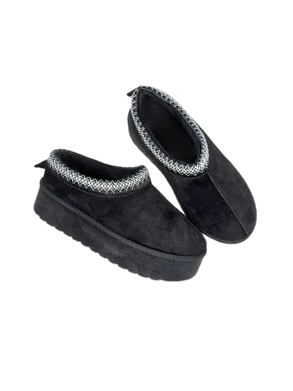 Chaussure Mules PLATEFORME Noir