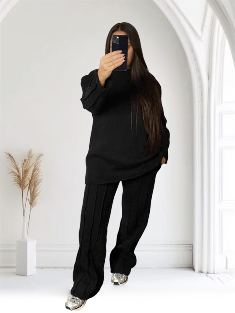 Ensemble pull long LOUISE noir