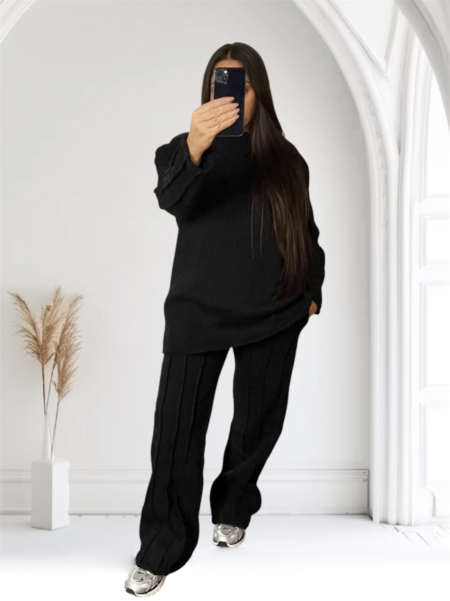 Ensemble pull long LOUISE noir