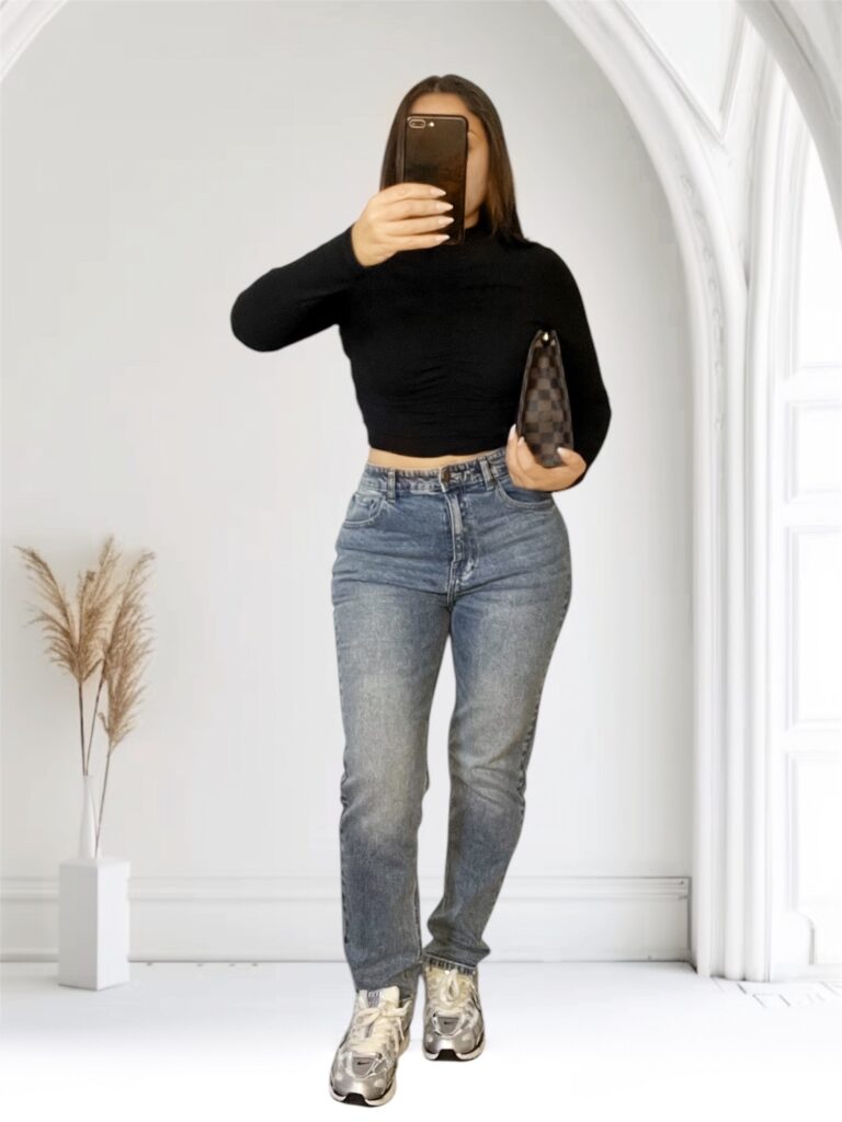 Haut noir LOUISA